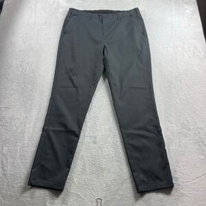Jack Archer Jetsetter Tech Pants Mens 33x30 Charcoal Gray Polyester Trousers
